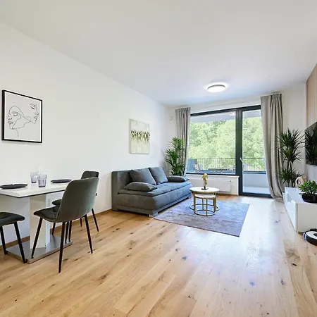 Luxury 1bdr Only 8 Min To Dancing House 아파트